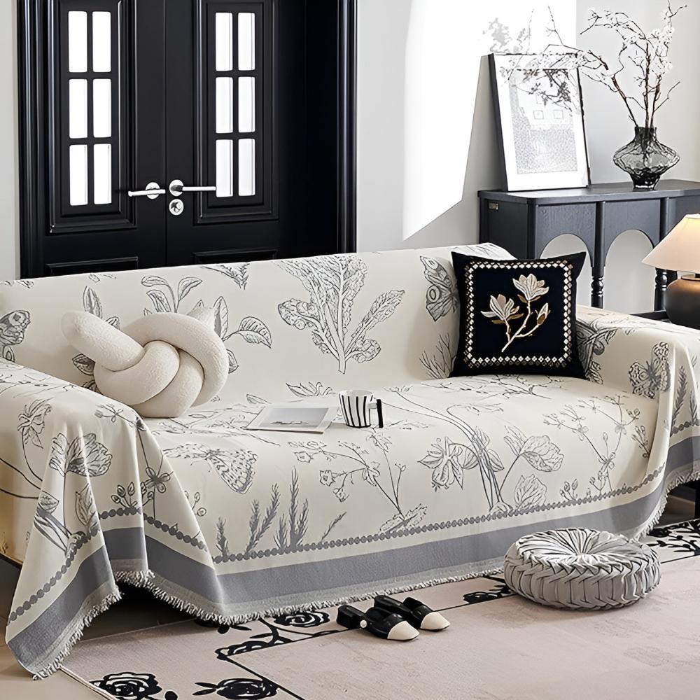 Chic Botanical Sofa Protector