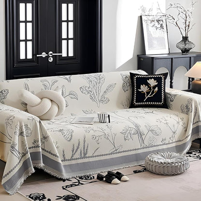 Chic Botanical Sofa Protector