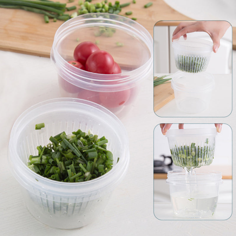 Versatile 4-Compartment Food Storage Container