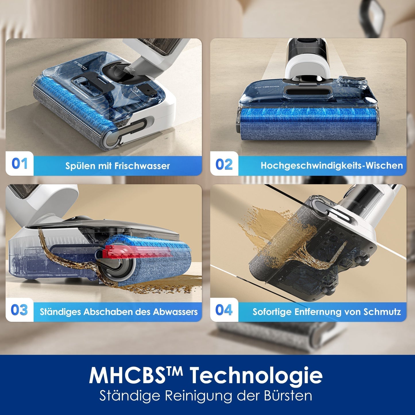 All-in-One Wet and Dry Vacuum Cleaner | CleanSweep Pro S6
