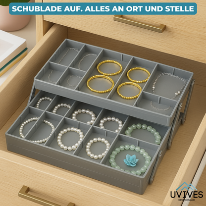 Adjustable Smart Drawer Organizer - Expandable Storage Solution