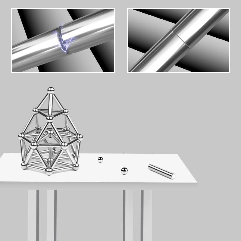 Magnetic Ball and Rod Construction Set for DIY Projects