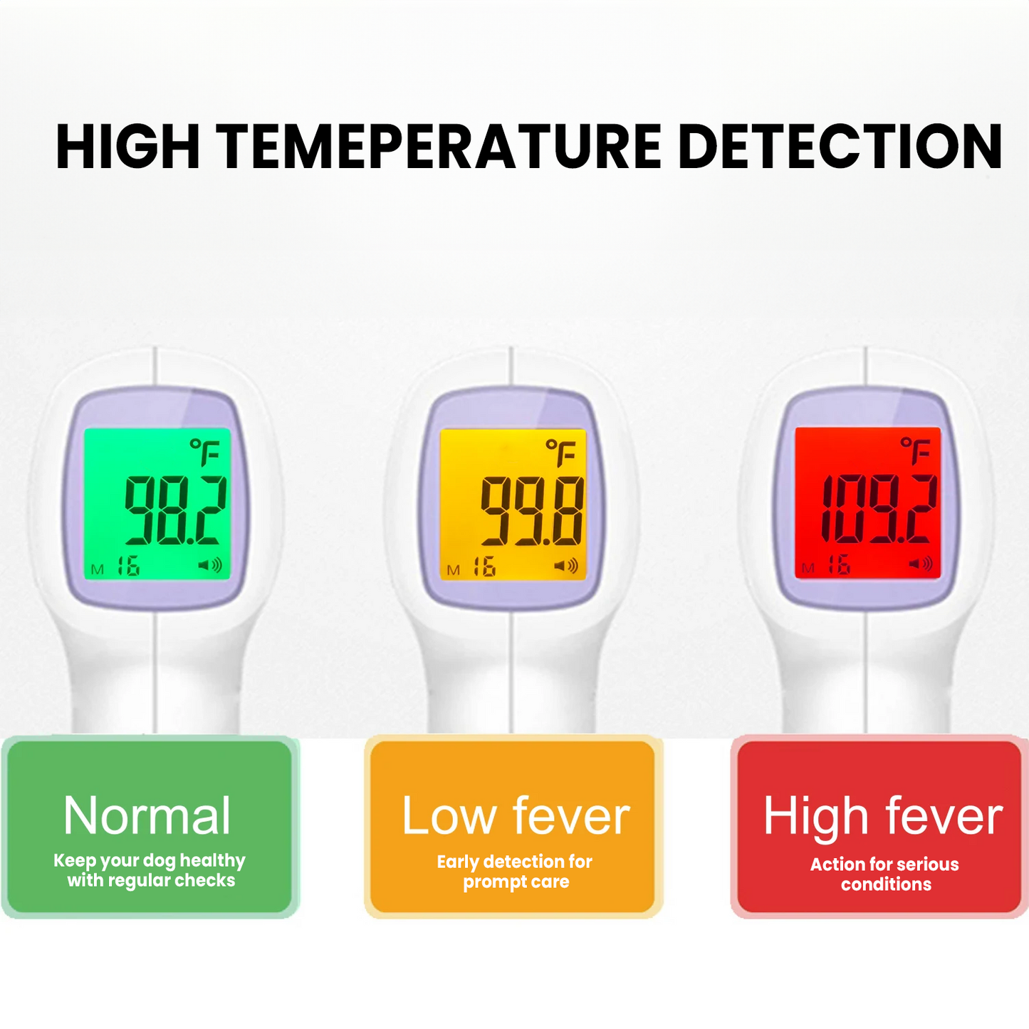 Non-Contact Canine Thermometer for Quick Temperature Reading