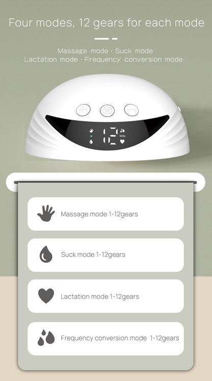 Portable Silent Breast Pump – Hands-Free Convenience