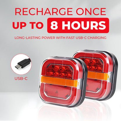 Waterproof LED Tail Lights for Trailers and Vehicles