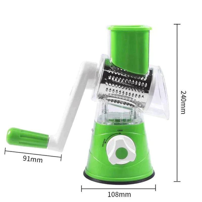 Versatile 3-in-1 Food Prep Slicer and Grater