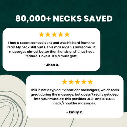 Adjustable Neck and Shoulder Heating Pad Massager for Muscle Relief