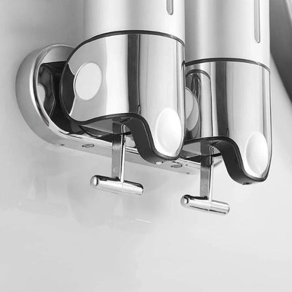 DuoPure Wall-Mounted Soap Dispenser – Elegant Solution for Bathroom Cleanliness
