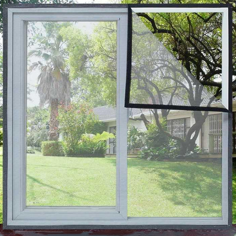 Self-Adhesive Window Screen for Mosquito Protection