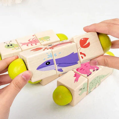 Wooden Baby Bell Puzzle for Engaging Learning Fun