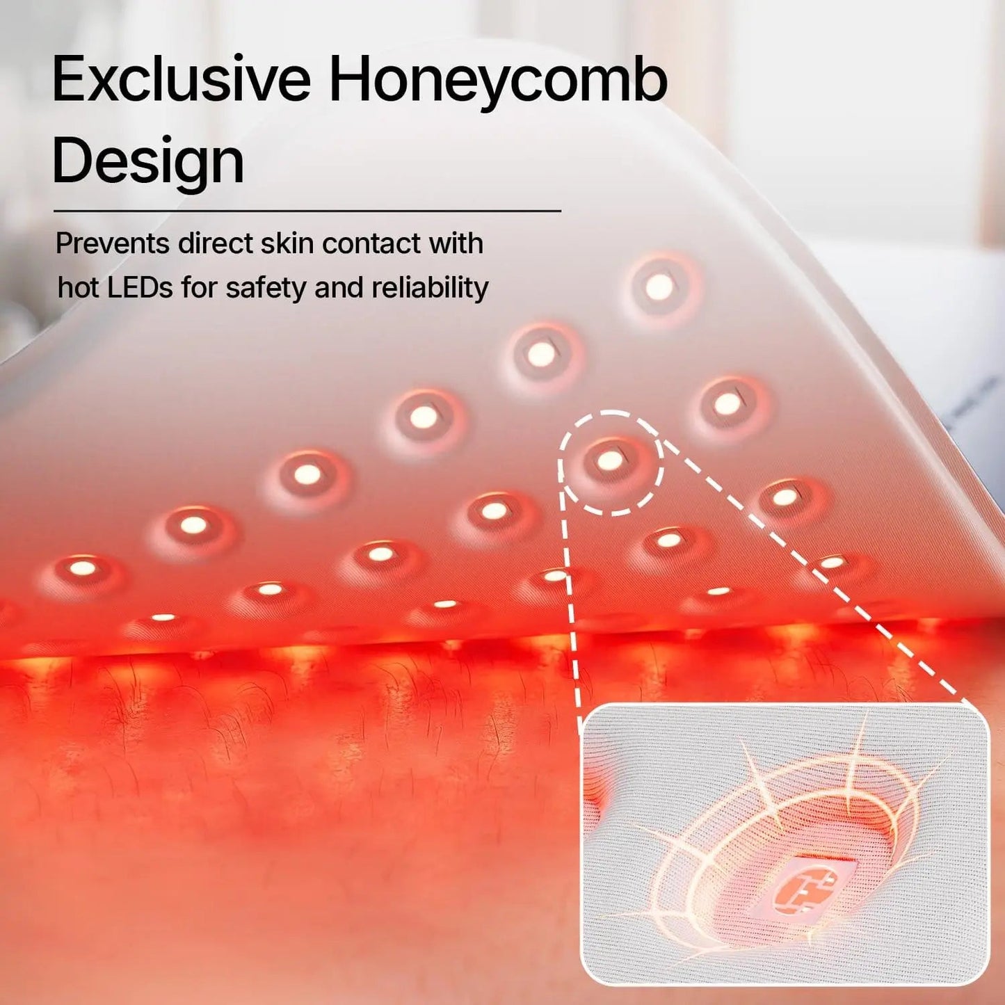 Infrared Light Therapy Wrap for Pain Relief and Muscle Recovery – 660nm & 850nm