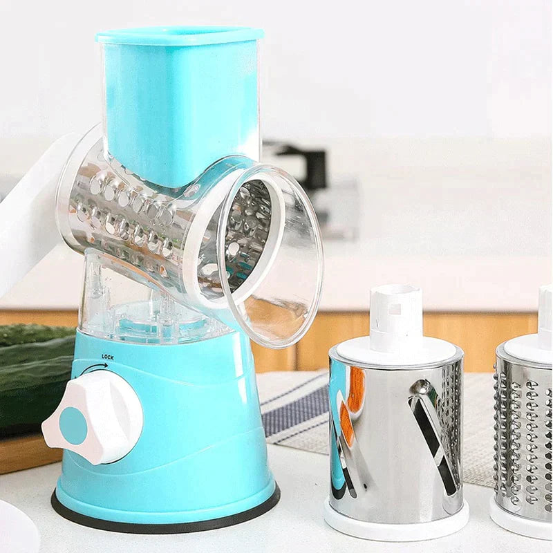Versatile 3-in-1 Food Prep Slicer and Grater