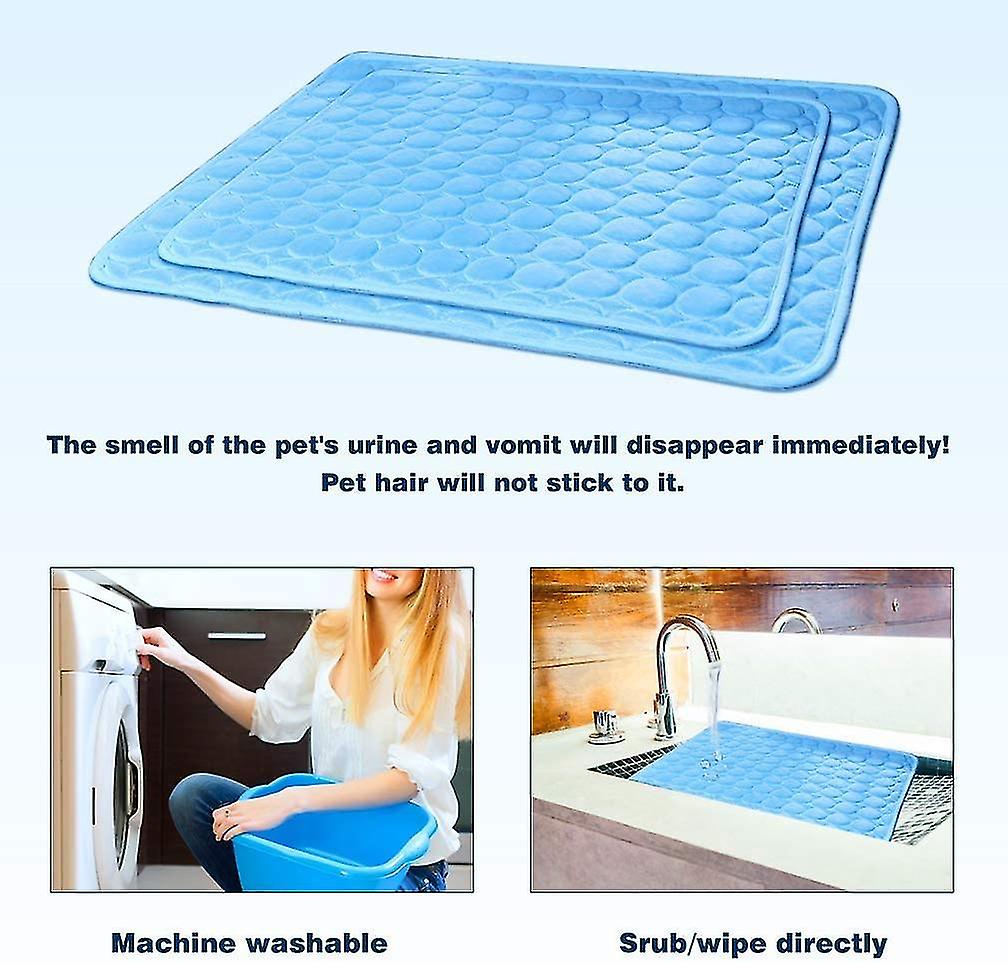 Self-Cooling Dog Mat – Washable and Gel-Free Design