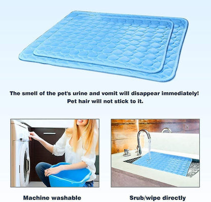 Self-Cooling Dog Mat – Washable and Gel-Free Design