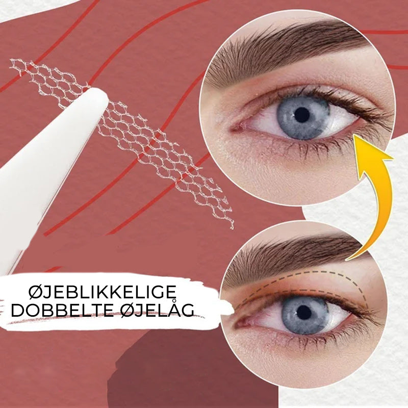 Invisible Dual Eyelid Stickers for Youthful Eyes