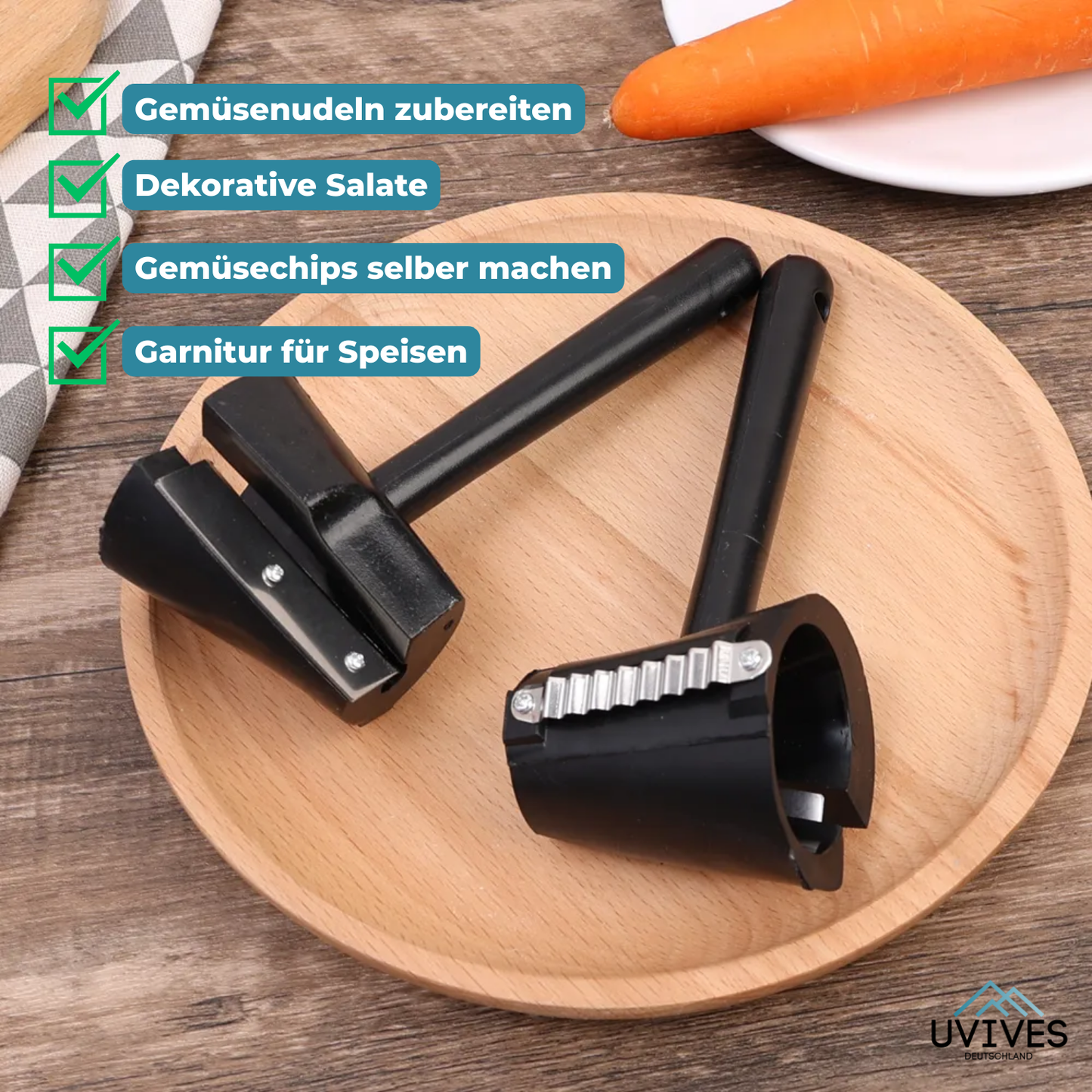 Buy One Get One Free | Spiral Vegetable Cutter Shaped Like a Flower
