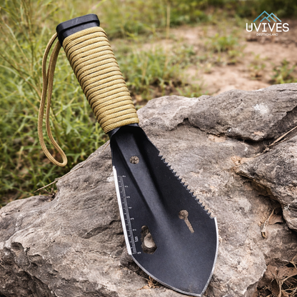 All-in-One Outdoor Tool for Easy Work - Durable Shovel