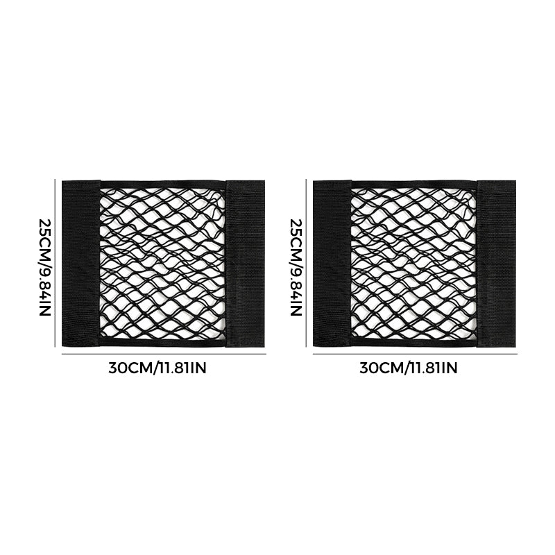 Smart Storage Net for Plastic Bags with Adhesive Tape
