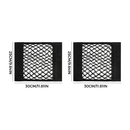 Smart Storage Net for Plastic Bags with Adhesive Tape