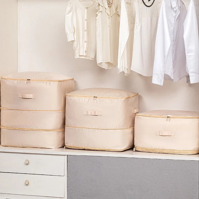 Space-Saving Compression Storage Bag for Bedding