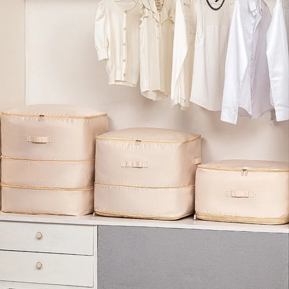 Space-Saving Compression Storage Bag for Bedding
