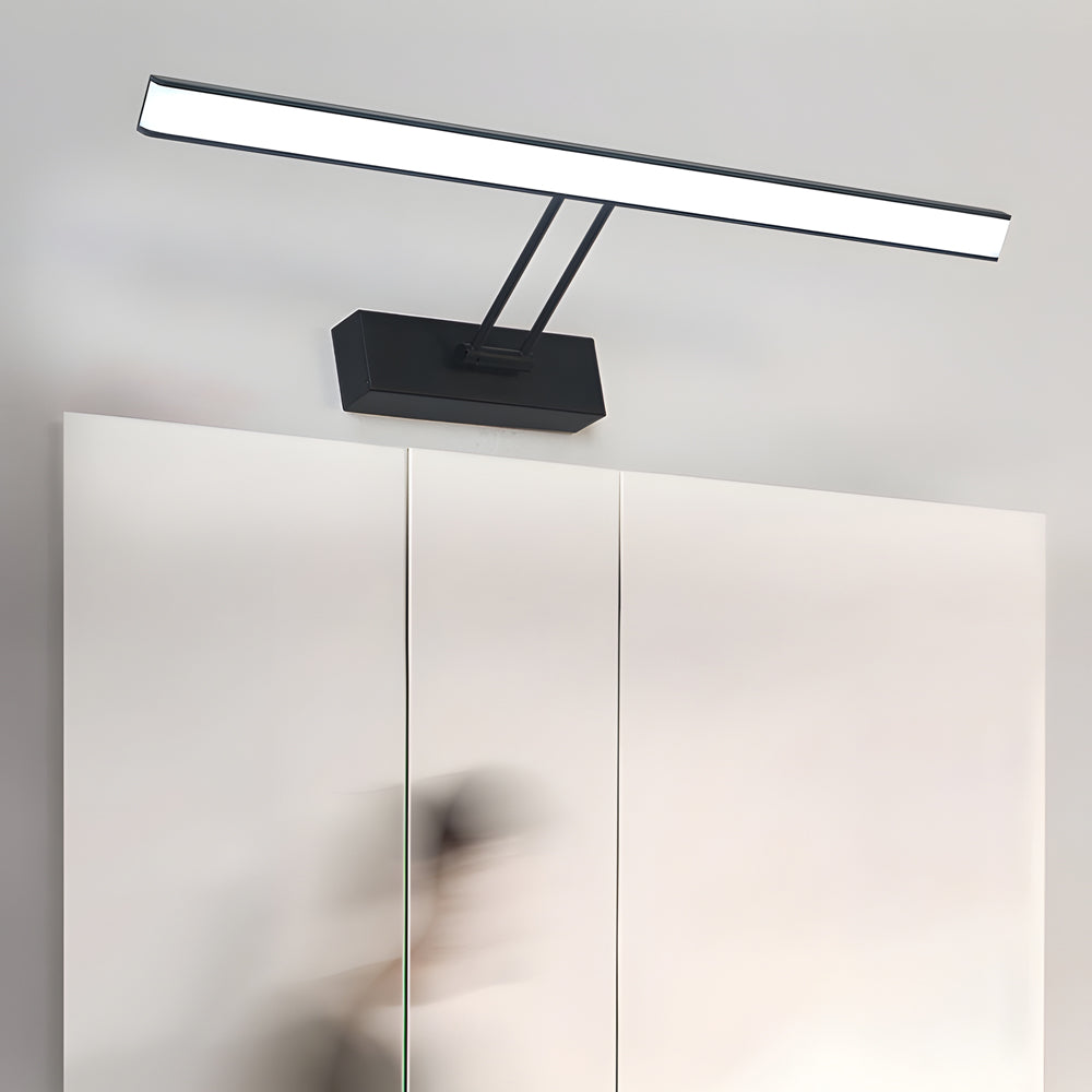 Adjustable 240° Linear LED Bathroom Light - Modern Minimalist Style