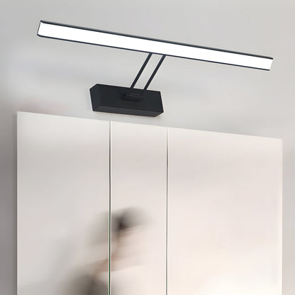 Adjustable 240° Linear LED Bathroom Light - Modern Minimalist Style