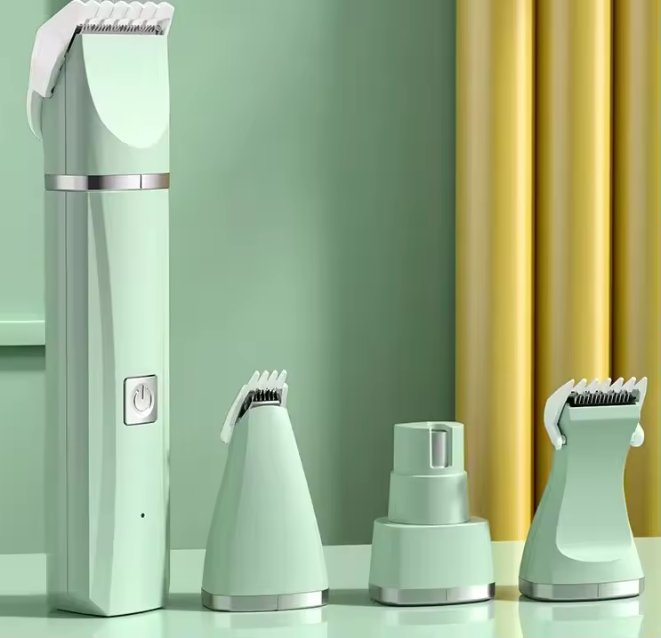 Ultimate 4-in-1 Pet Grooming Kit – Waterproof and Silent