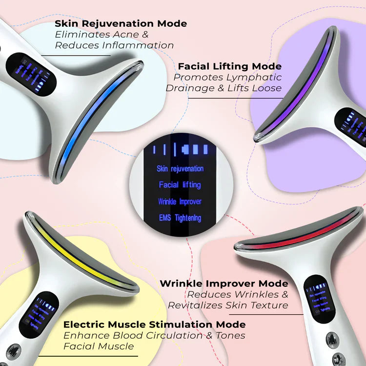 Revitalizing Facial Toning Device for Radiant Skin