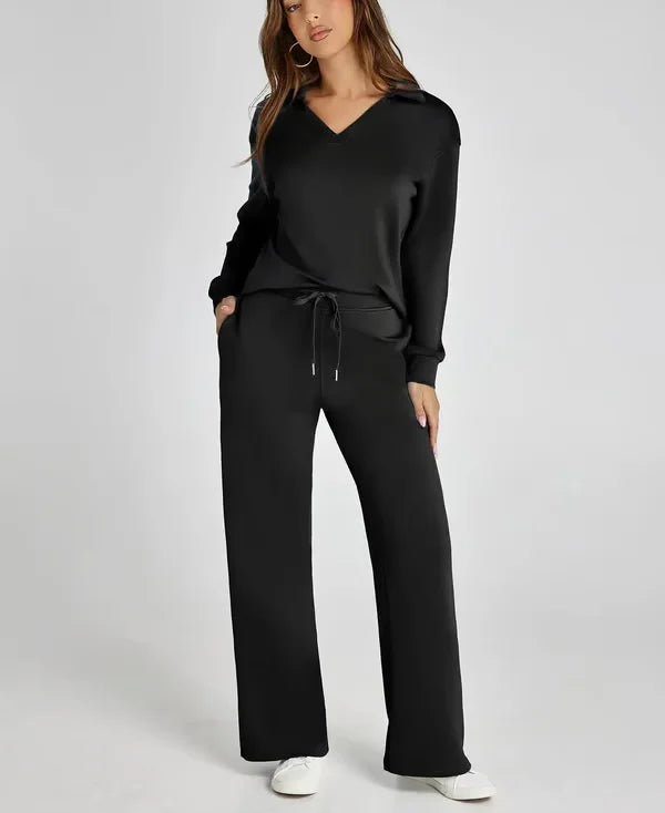 Cozy Hoodie Set in Violet | Stylish and Comfortable Lounge Wear