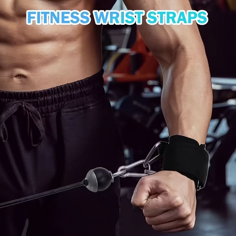 Adjustable Non-Slip Wrist Straps for Enhanced Grip and Lifting Efficiency