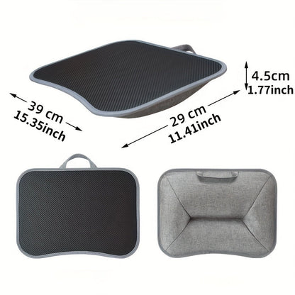 Portable Laptop Desk with Soft Base – Ideal for Bed, Couch, Travel
