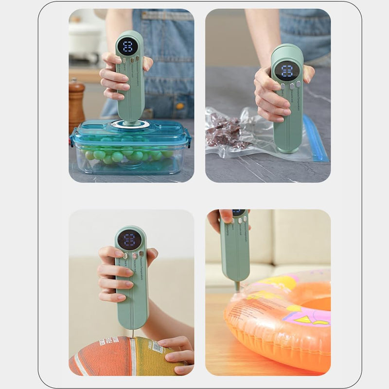 Keep Food Fresh Anytime and Anywhere with a Simple Touch