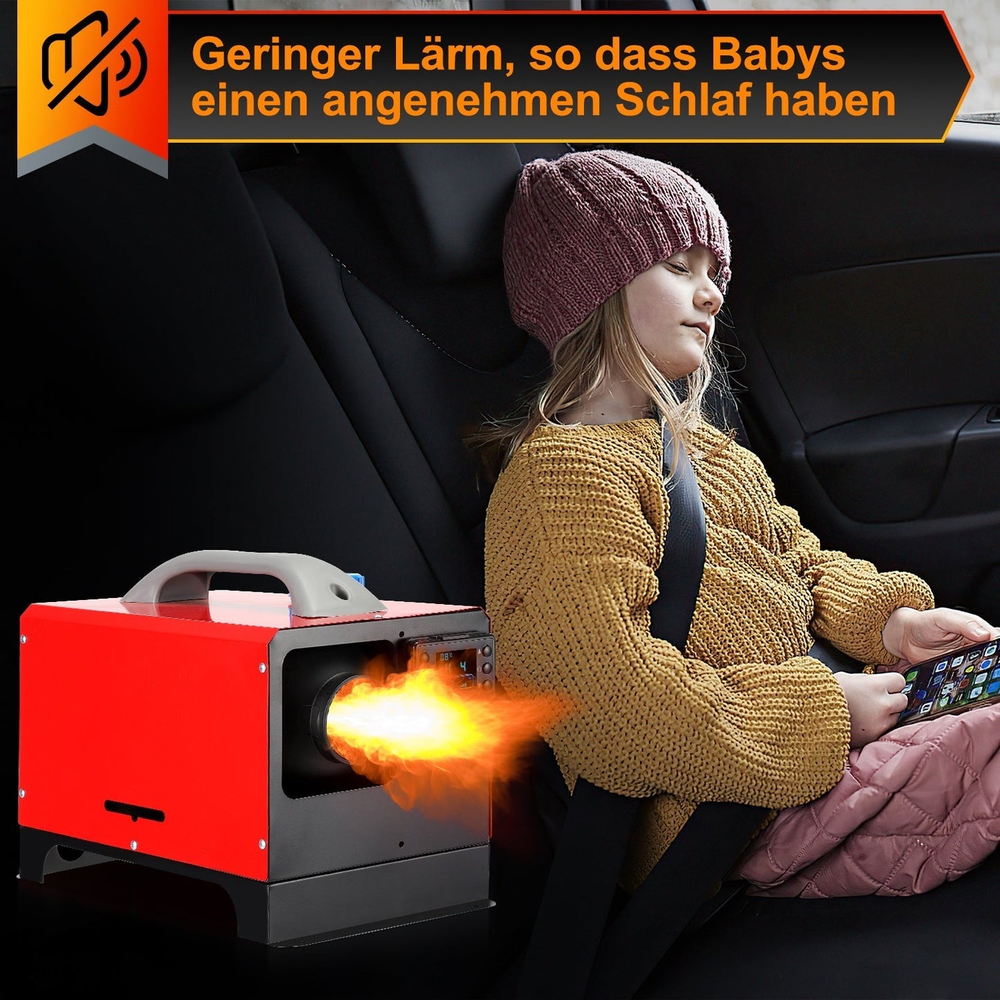 12V Diesel Parking Heater for Cars - 8KW