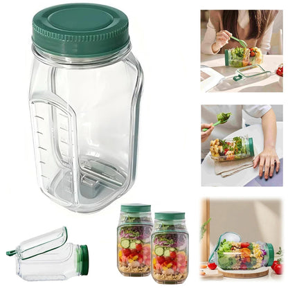 Crunchy Salad Keeper – Keep Your Meals Fresh and Leak-Proof Anywhere