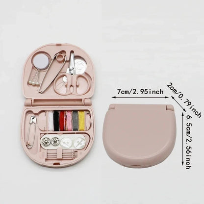 Mini Sewing Travel Kit | Compact & Portable | Includes Basic Sewing Supplies