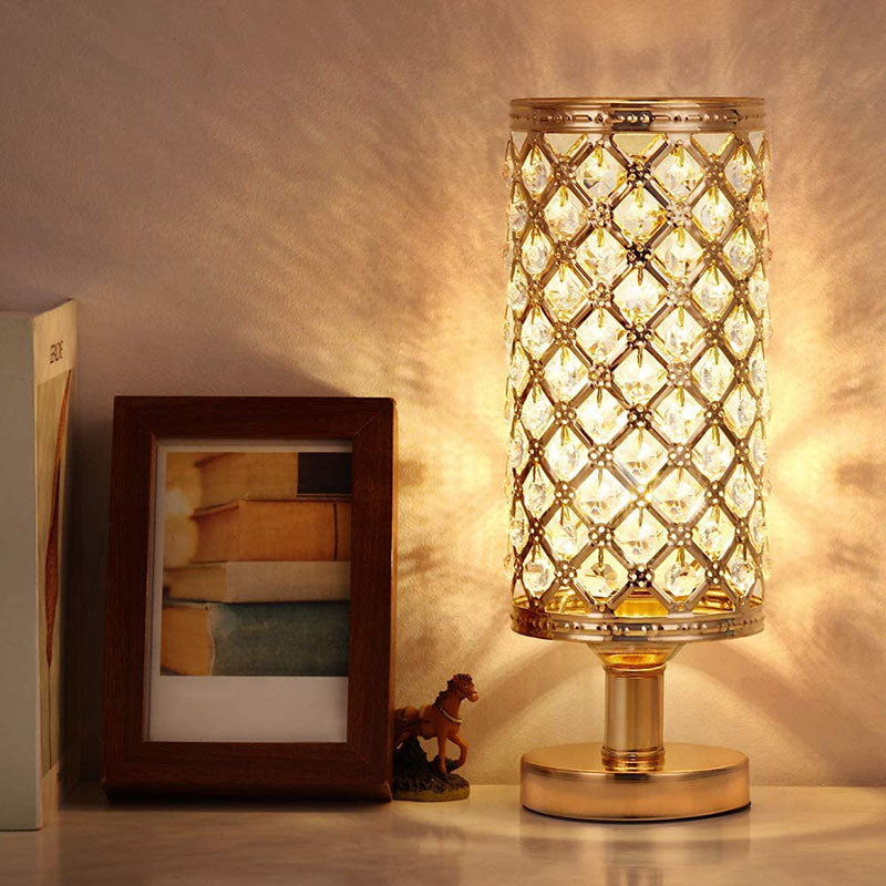 Contemporary Crystal Table Lamp for Stylish Home Lighting