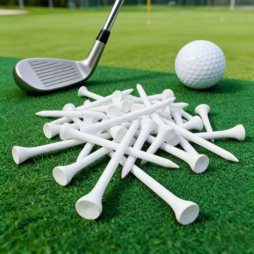 100-Pack of High-Quality Wooden Golf Tees