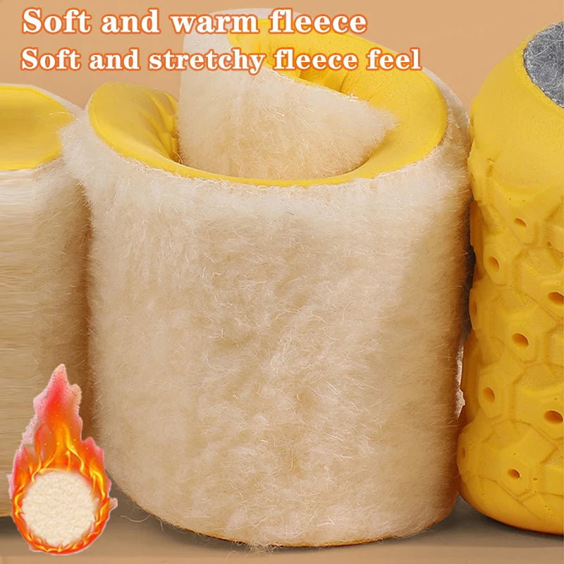 Lambswool Insoles – Antibacterial & Self-Warming – Soft, Odor-Resistant Winter Inserts