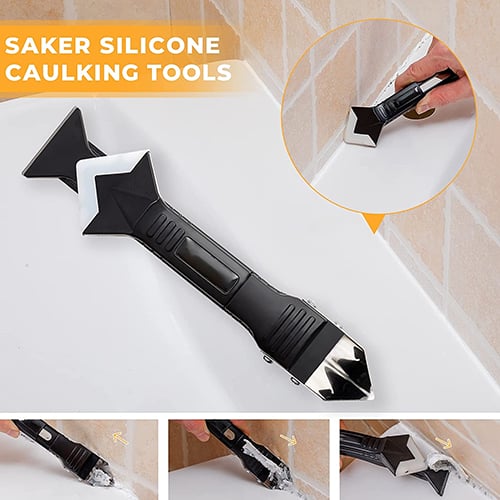 5-in-1 Silicone Scraper Tool Set for Easy Sealing Solutions