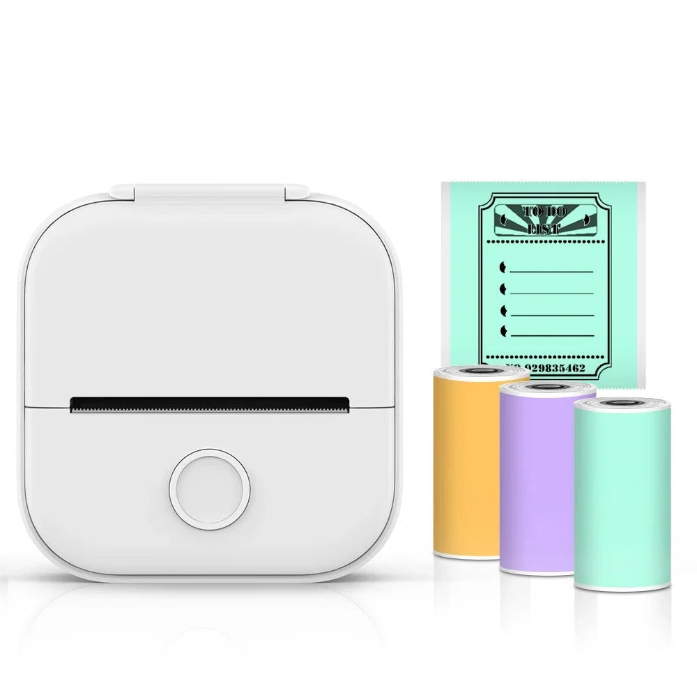 Compact Mini Photo Printer – Ink-Free Thermal Printing for On-the-Go