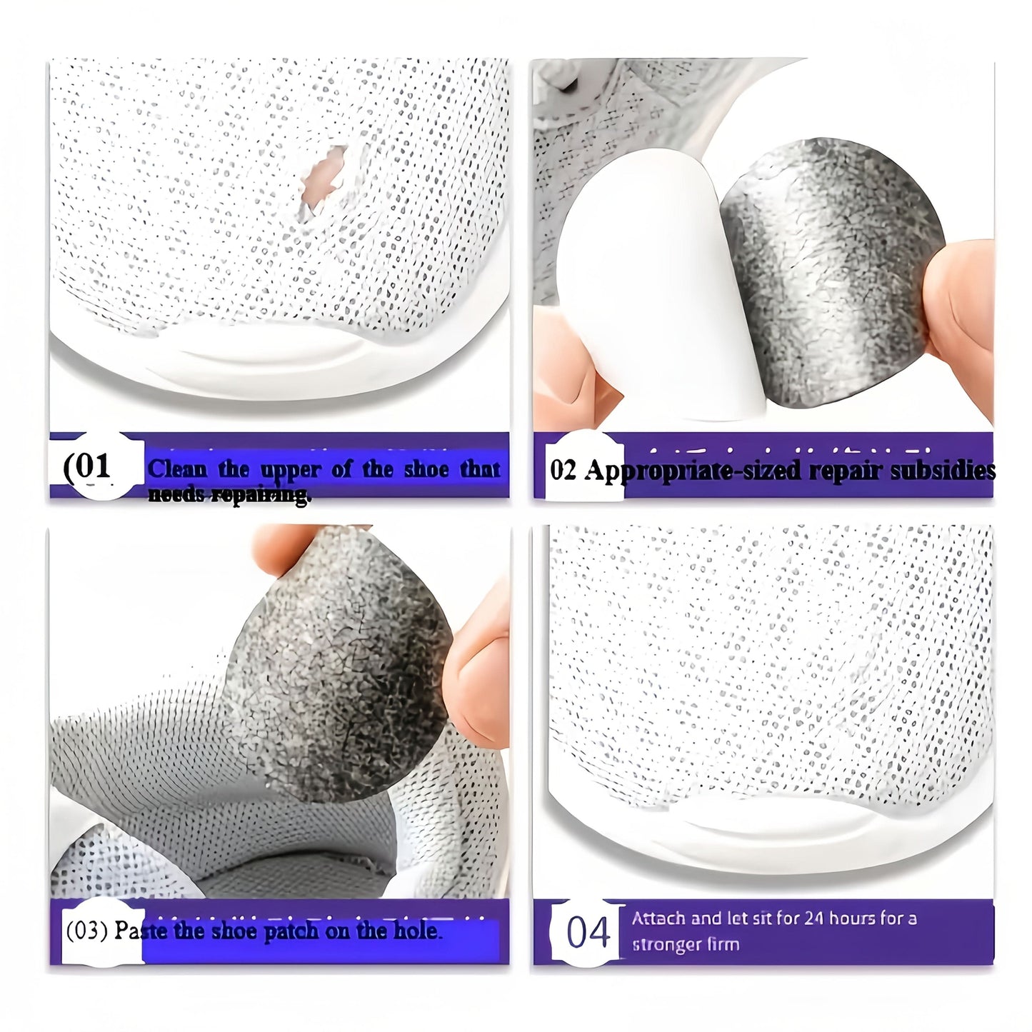 Self-Adhesive Patches for Shoe Repair – Everyday Use