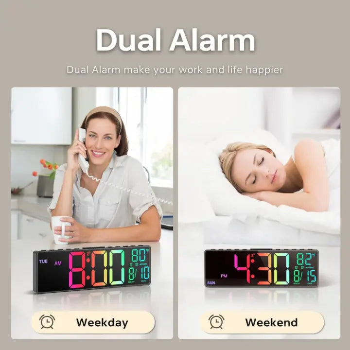 Easy Time, Date, and Temperature Display Anywhere