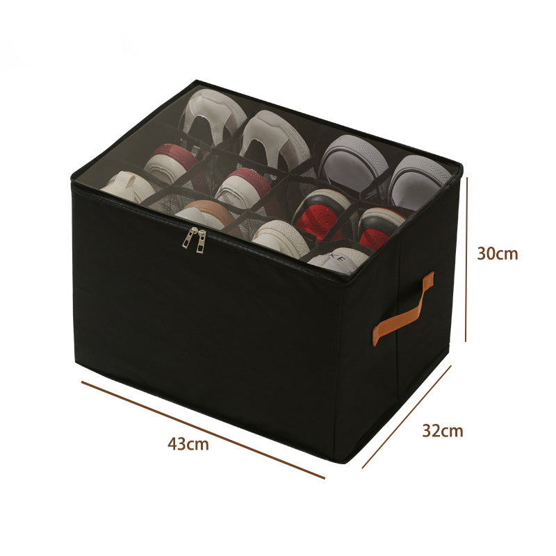 Shoe Storage Organizer for Dust-Free Closet Space Maximization