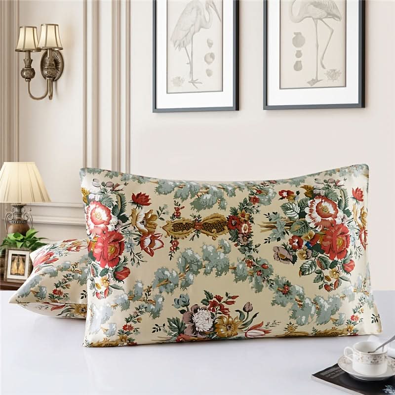 Zippered Pillowcase with Pattern for a Comfortable Sleep