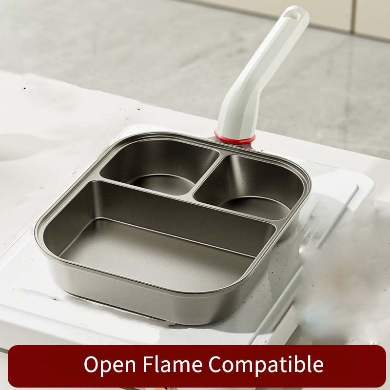 3-in-1 Large Capacity Pan with Cup Shape