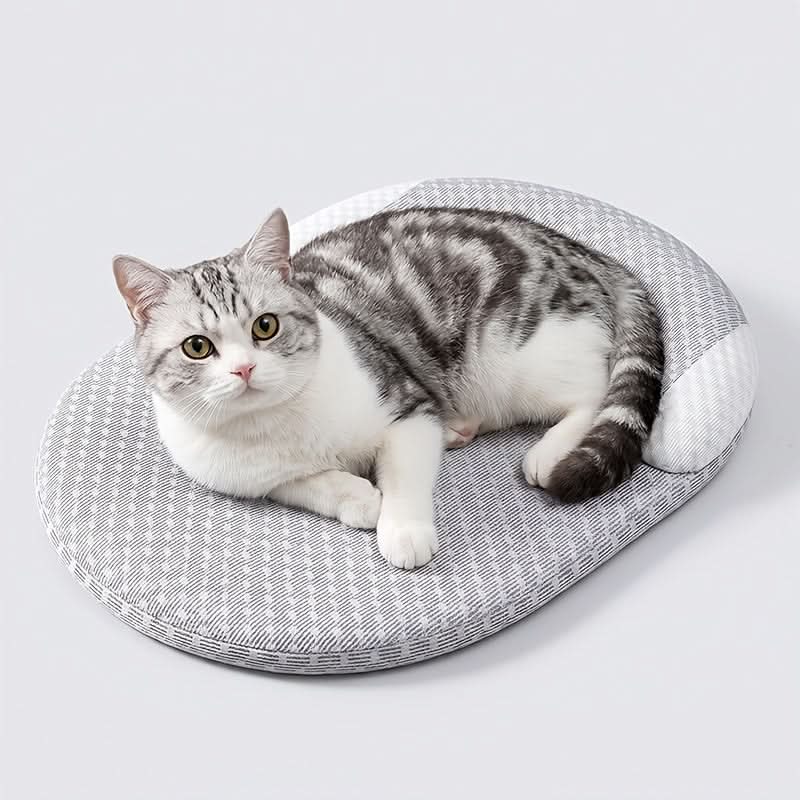 Round Pet Bed for Cooling Comfort