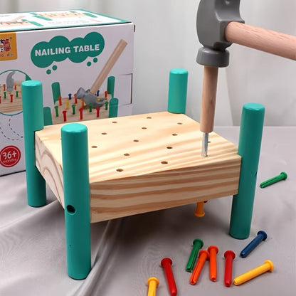 Interactive Hammer Game for Kids | Enhances Motor Skills & Coordination | Wooden Toy