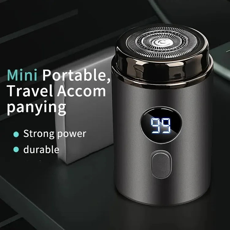 Compact Electric Shaver for Smooth Skin on the Go