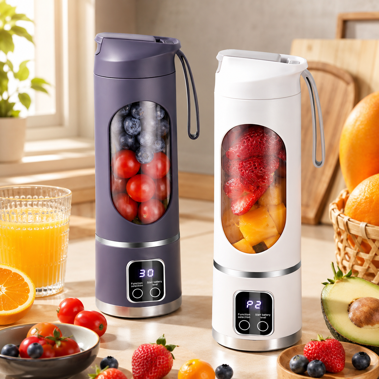 450ML Travel Blender for Making Smoothies